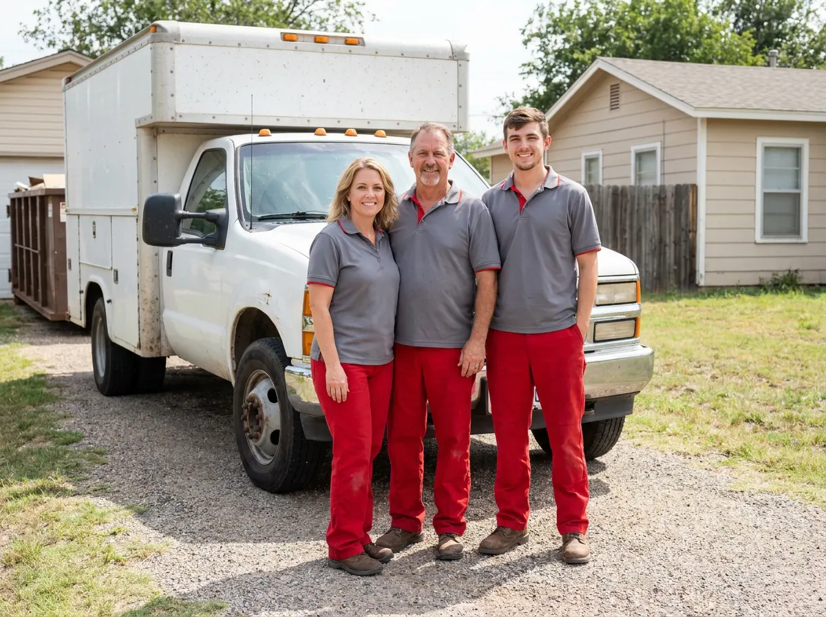 Femco Dumpster Rental dumpster rental service team in Abilene, TX